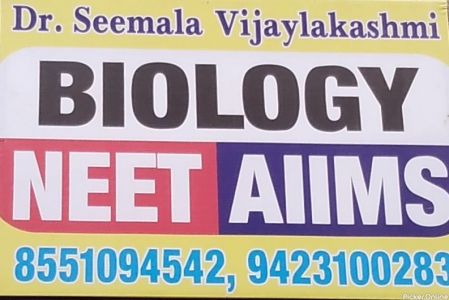 Vijaya Laxmi biology classes