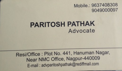 Advocate Paritosh Pathak