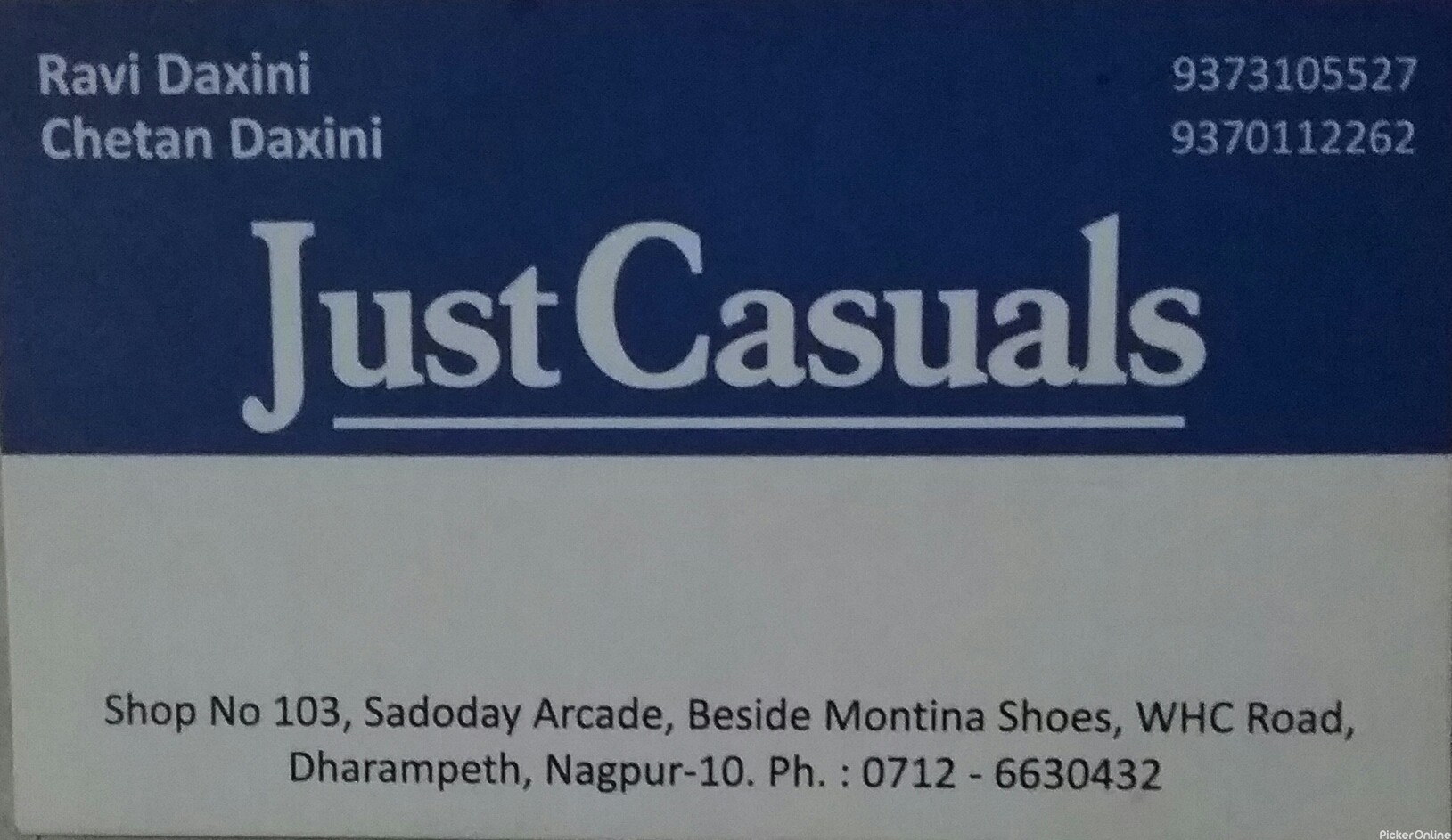 Just Casuals Dharampeth, Nagpur