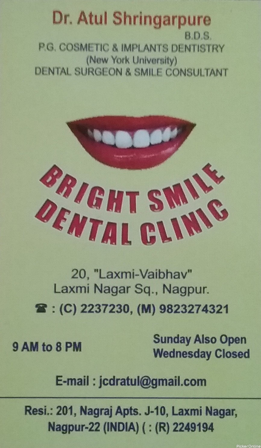 Bright Smile Dental Clinic Laxmi Nagar Nagpur